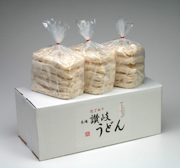 【地元で評価され続ける】冷凍・讃岐うどん《包丁切り》230g
