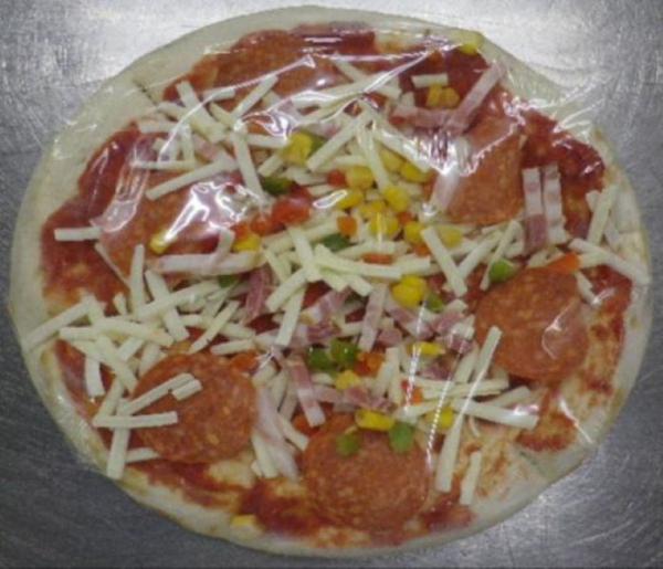 S9MJ　ペパロニベーコンピザ(箱付)　9インチ　330gx20枚