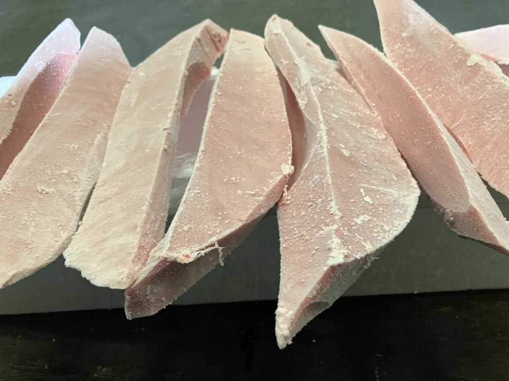 【生食用】冷凍ビンナガマグロ天身　(ビンチョウ）