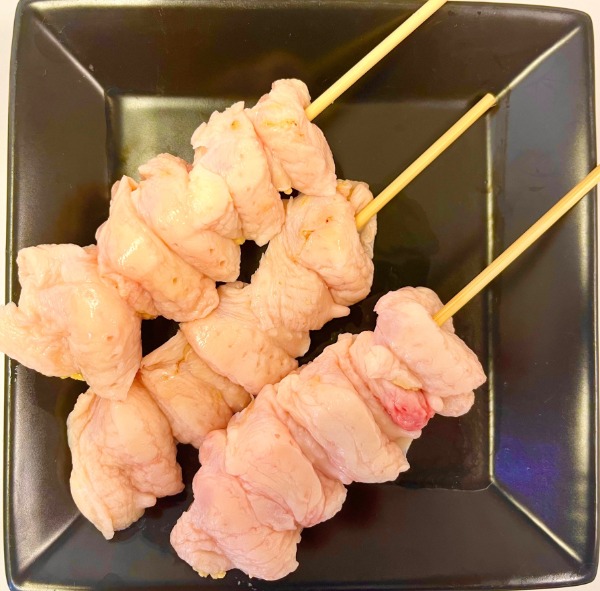 国産やきとり　ぼんじり串40g　手刺し焼鳥