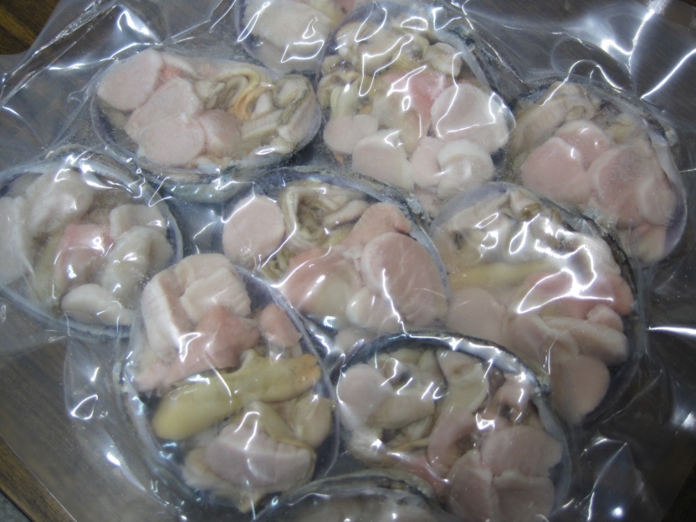 パック売◆JUMBO片貝大あさり110gx10個/ｐカット済　