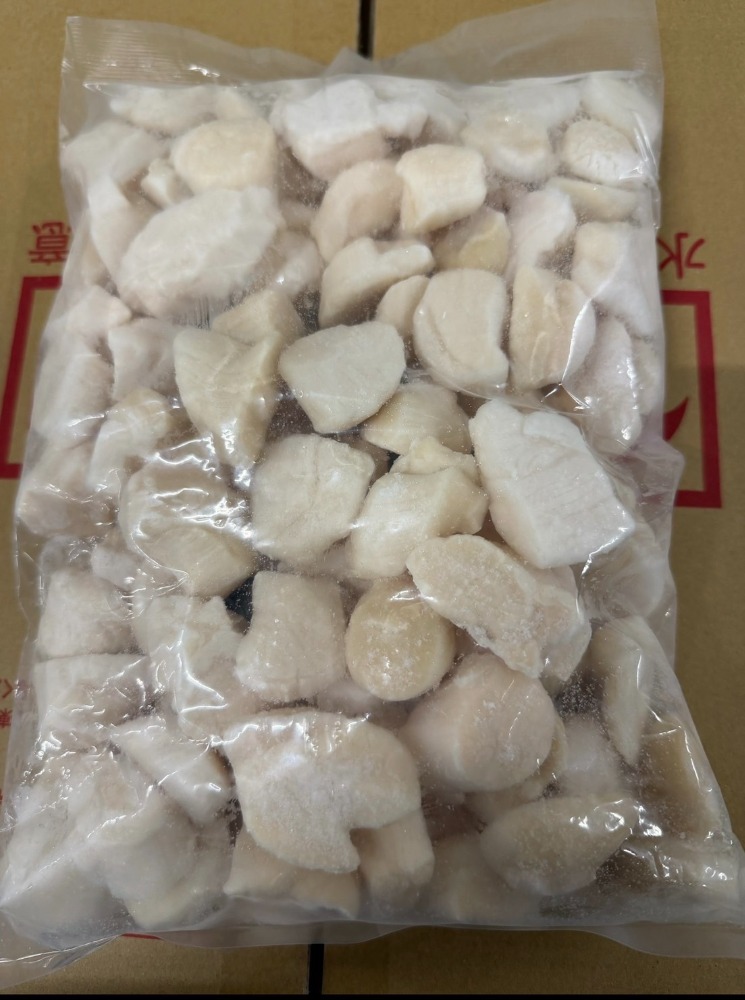 1kg売◆大き目のホタテ貝柱Bフレーク・カネチョウ/オホーツク産