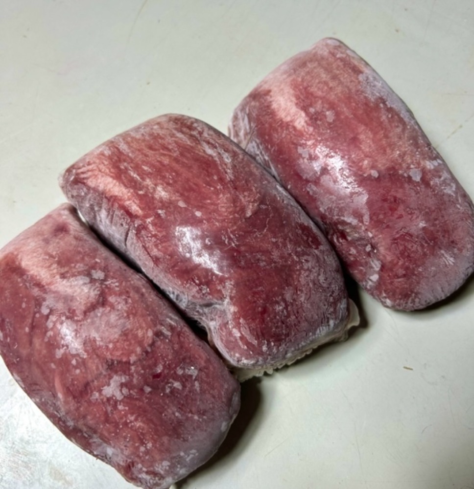 4500⇒3996円/kg★仔牛ムキタン約500g/ｐ