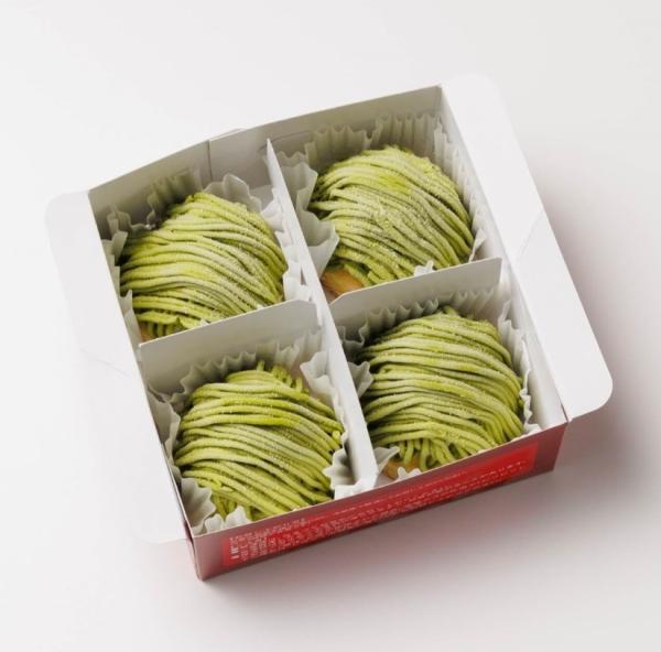 八女抹茶モンブラン（アイスケーキ）２４０ｇ（４個入）