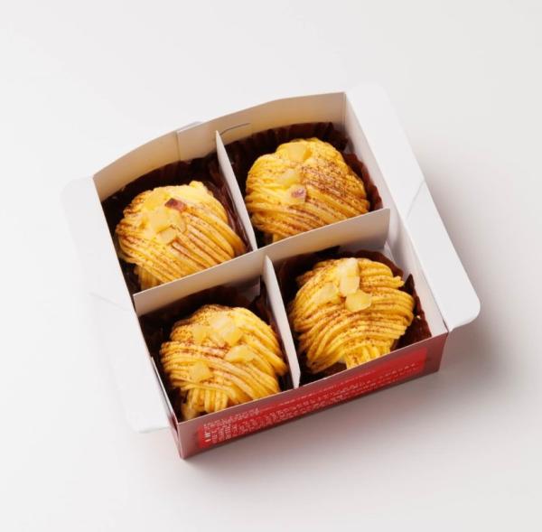 さつま芋と和三盆のモンブラン(アイスケーキ)240g(４個入)