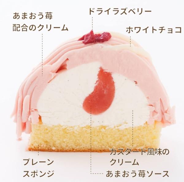 福岡あまおう苺モンブラン（アイスケーキ）２４０ｇ（４個入）