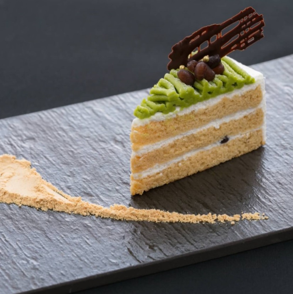 抹茶ときな粉のケーキ6号12カット12個入(360g)