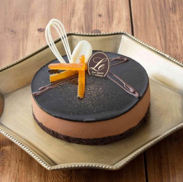 ベルギーチョコムース(アイスケーキ)4号　ホールケーキ★