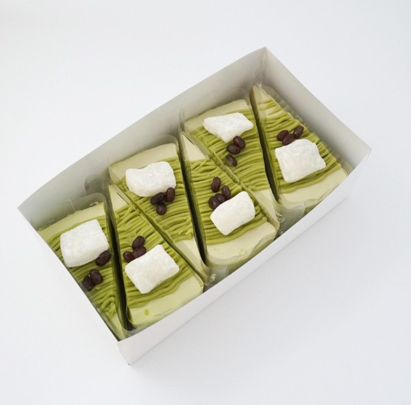 宇治抹茶と苺のショートケーキ7号12カット6個入(360g)