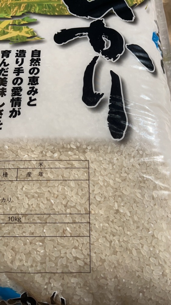 令和7年群馬県産　こしひかり　無精米　１０kg