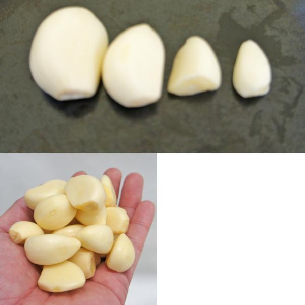 むきにんにく中国産1kg冷蔵品｜仕入れなら業務用食材卸売市場Mマート