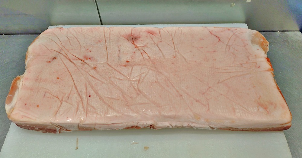 スペイン産豚バラブロックLLサイズ山なしシートベリー