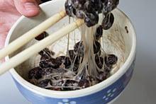 稲葉納豆謹製/北海道産ミニ光黒大粒納豆　25g.x100P