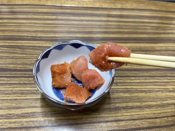 ばりうま！！辛子明太子　ひとくちカット