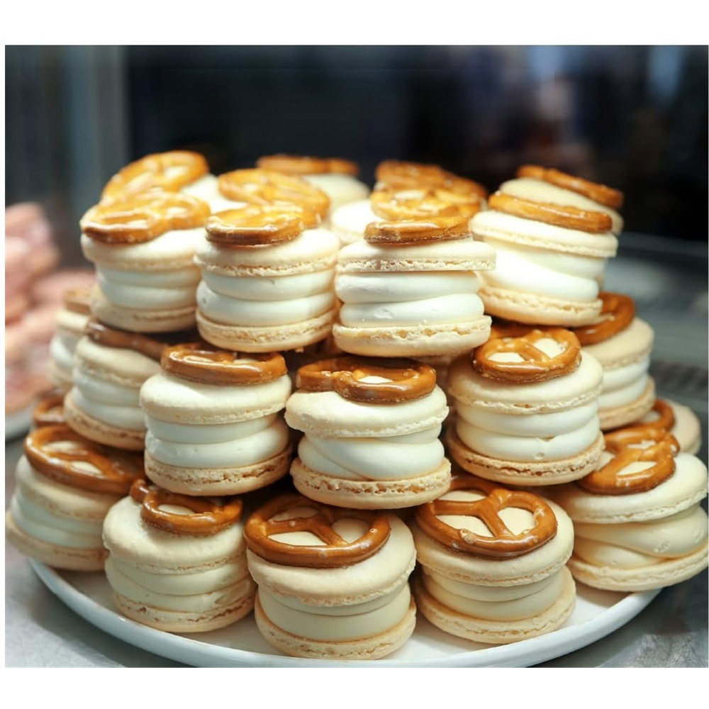 [太っちょマカロン]　ソルティーキャラメル　30個入り