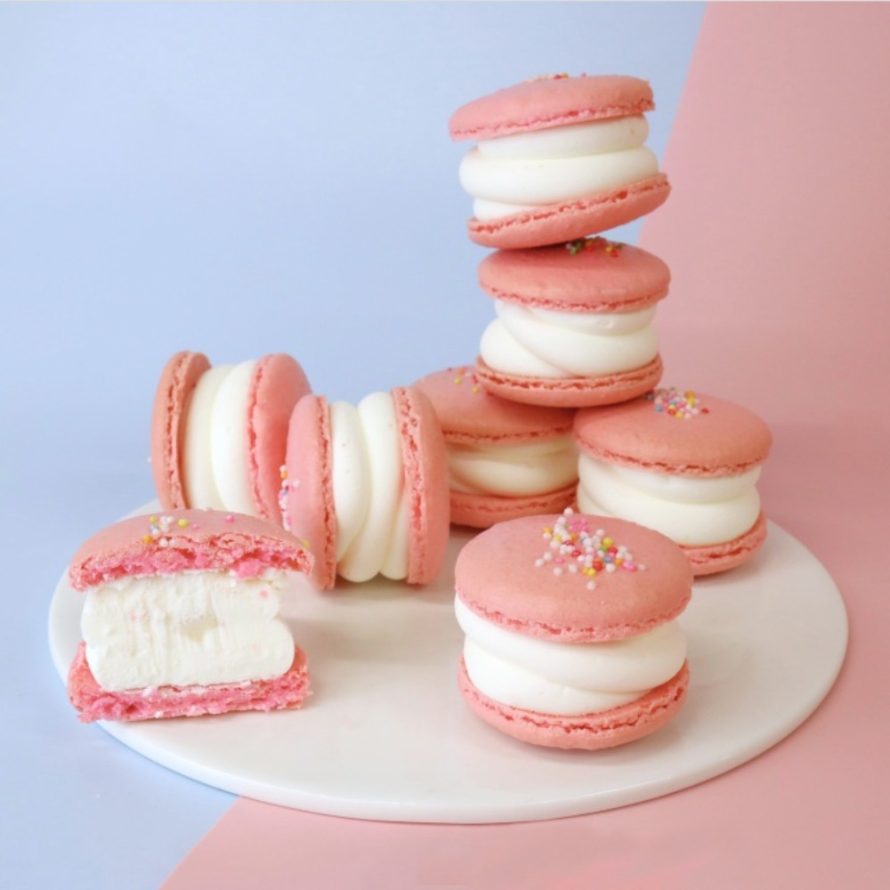 [太っちょマカロン]　ミルク　30個入り