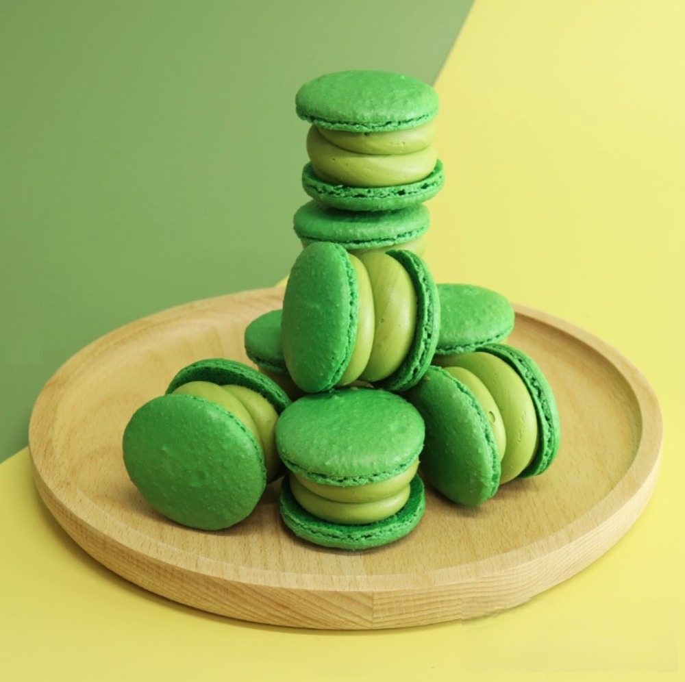 [太っちょマカロン]　抹茶　30個入り