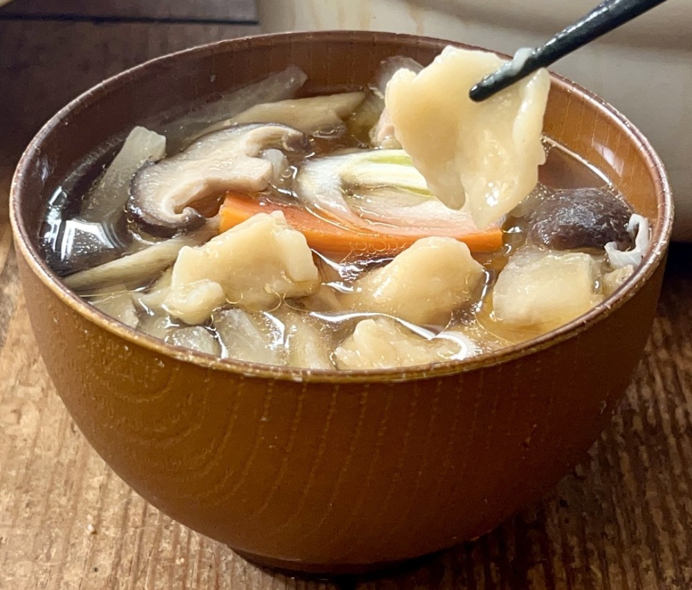 手作り　冷凍ひっつみ　岩手県産もち姫使用