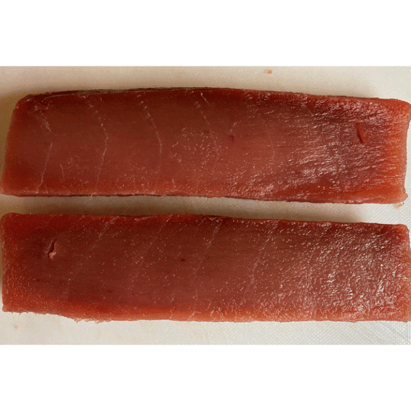 【豊洲】【送料込】天身バチまぐろ　赤身筋無　縦柵取長柵　刺身