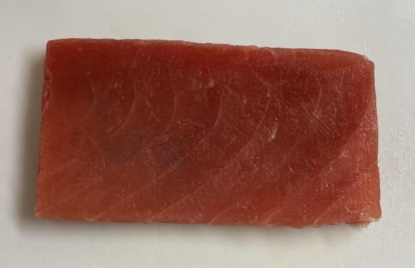 【豊洲】天身上バチまぐろ　色良安定　筋無赤身　プレート柵取鮪