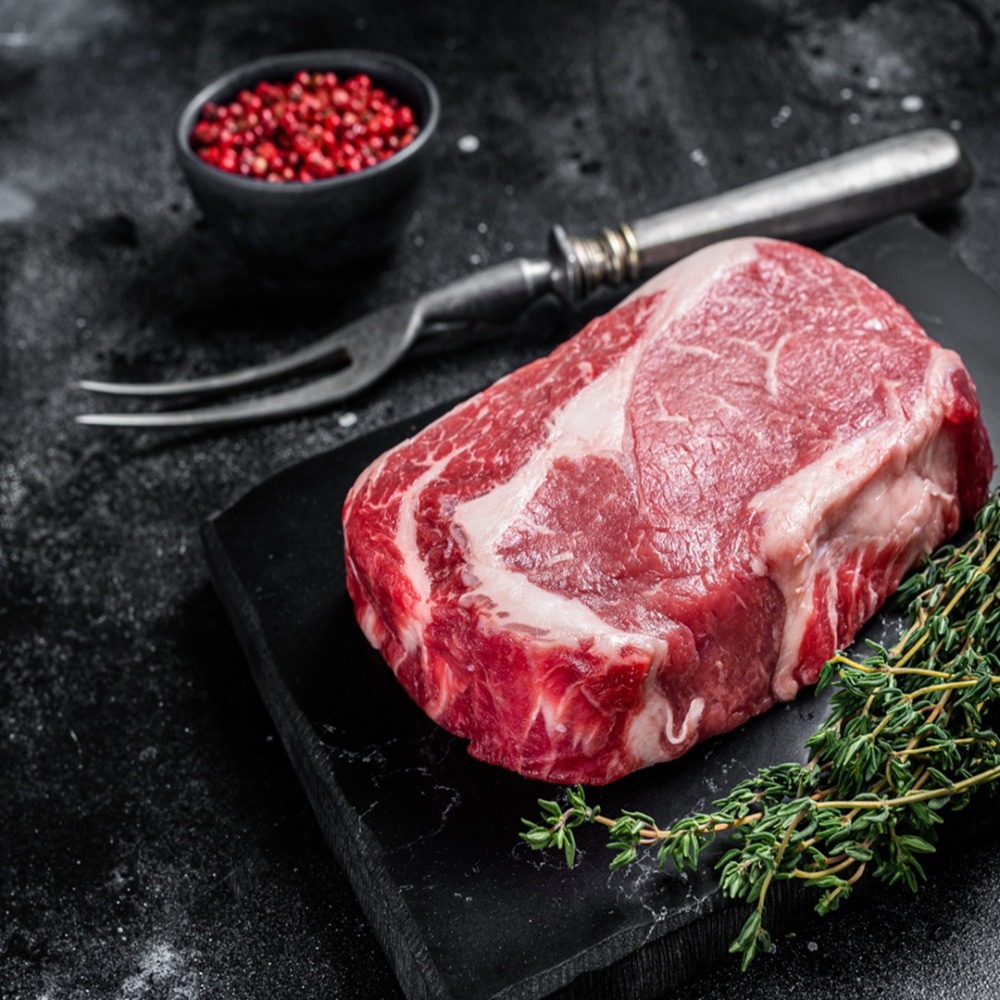 キューブロール　リブアイ　真空　ブラックアンガス　穀物肥育牛