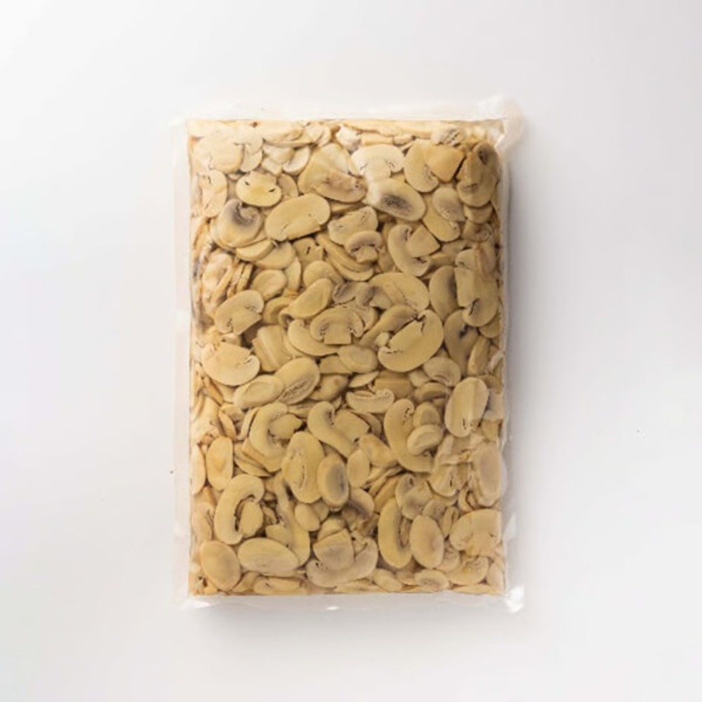 マッシュルーム水煮　1kgx12パック