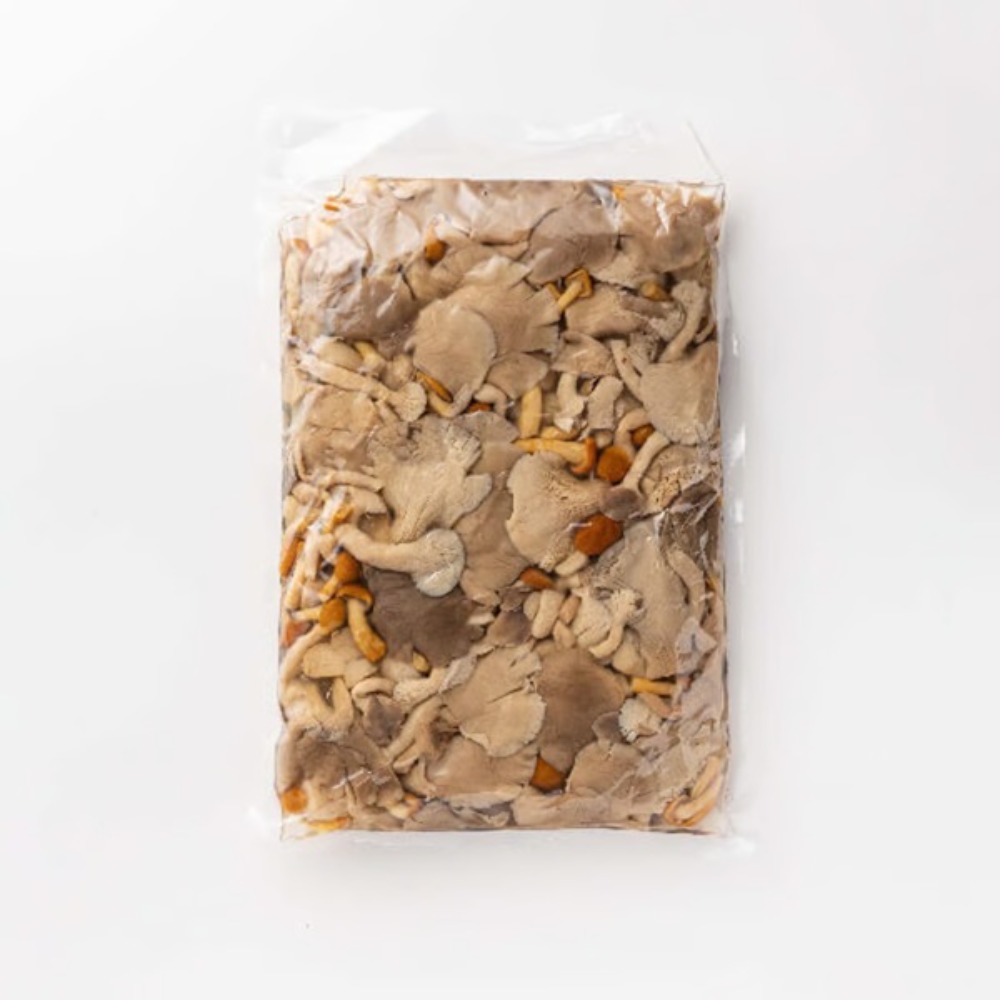 きのこミックス水煮　1kgx15パック