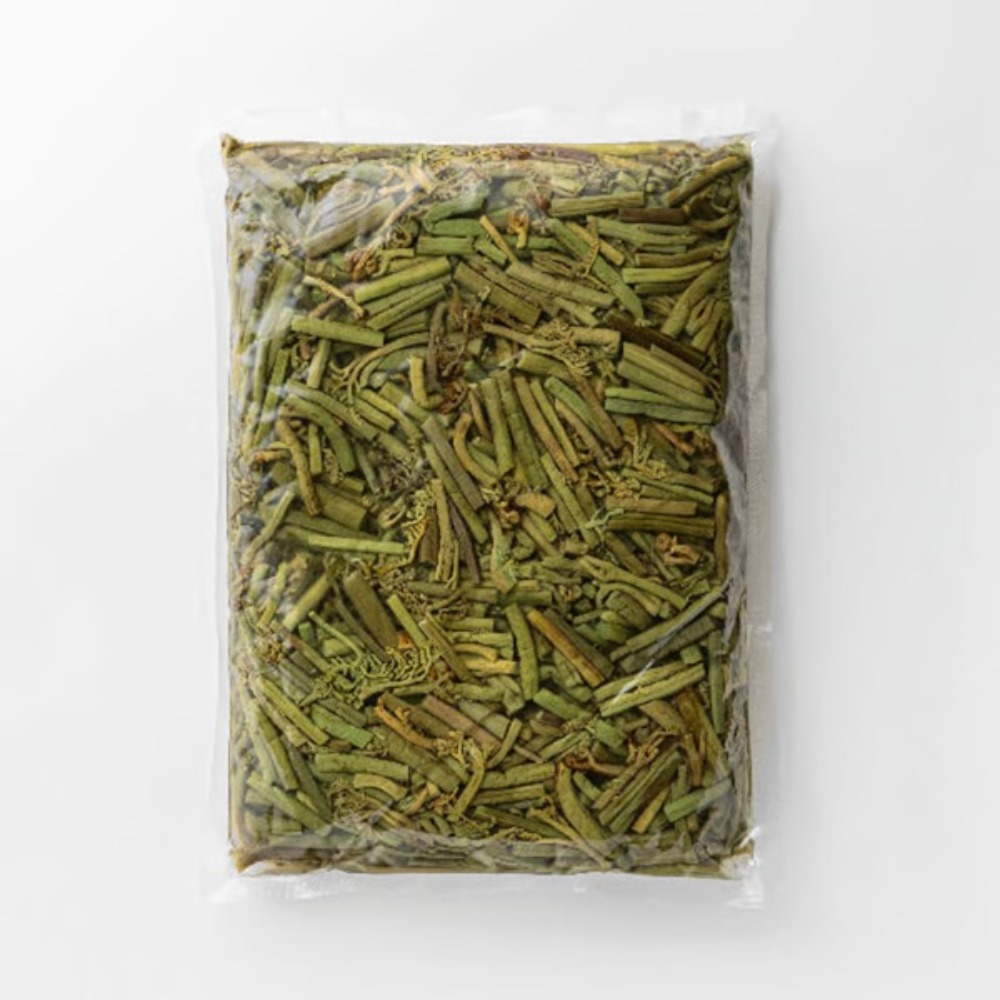 天着　わらび水煮　無漂白3.5cmカット　1kg1パック