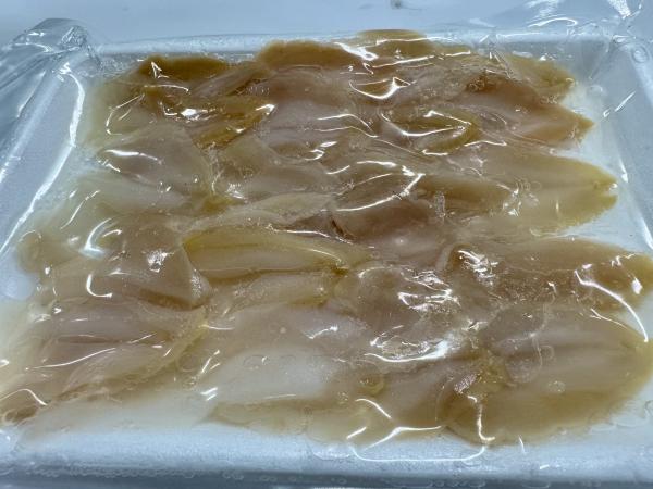 【寿司ねた】生食用　つぶ貝スライス　Mサイズ6~7g20枚　