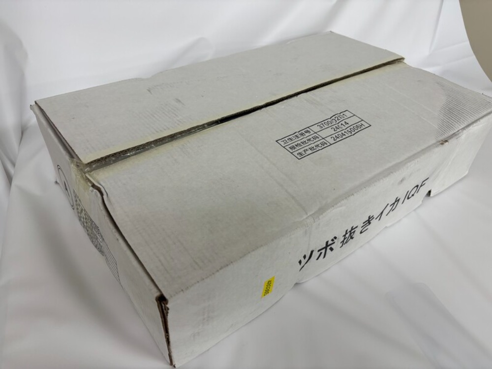 中国産　ツボ抜きマツイカ　70尾/7.5kg