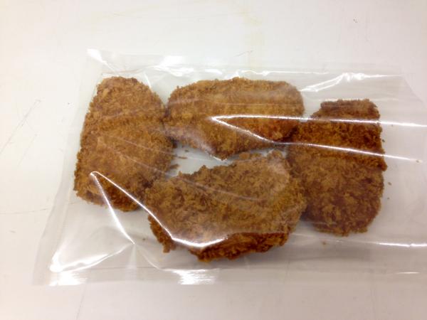 完全調理済　厚切り豚ロースとんかつ３Ｄ冷凍　自然解凍可