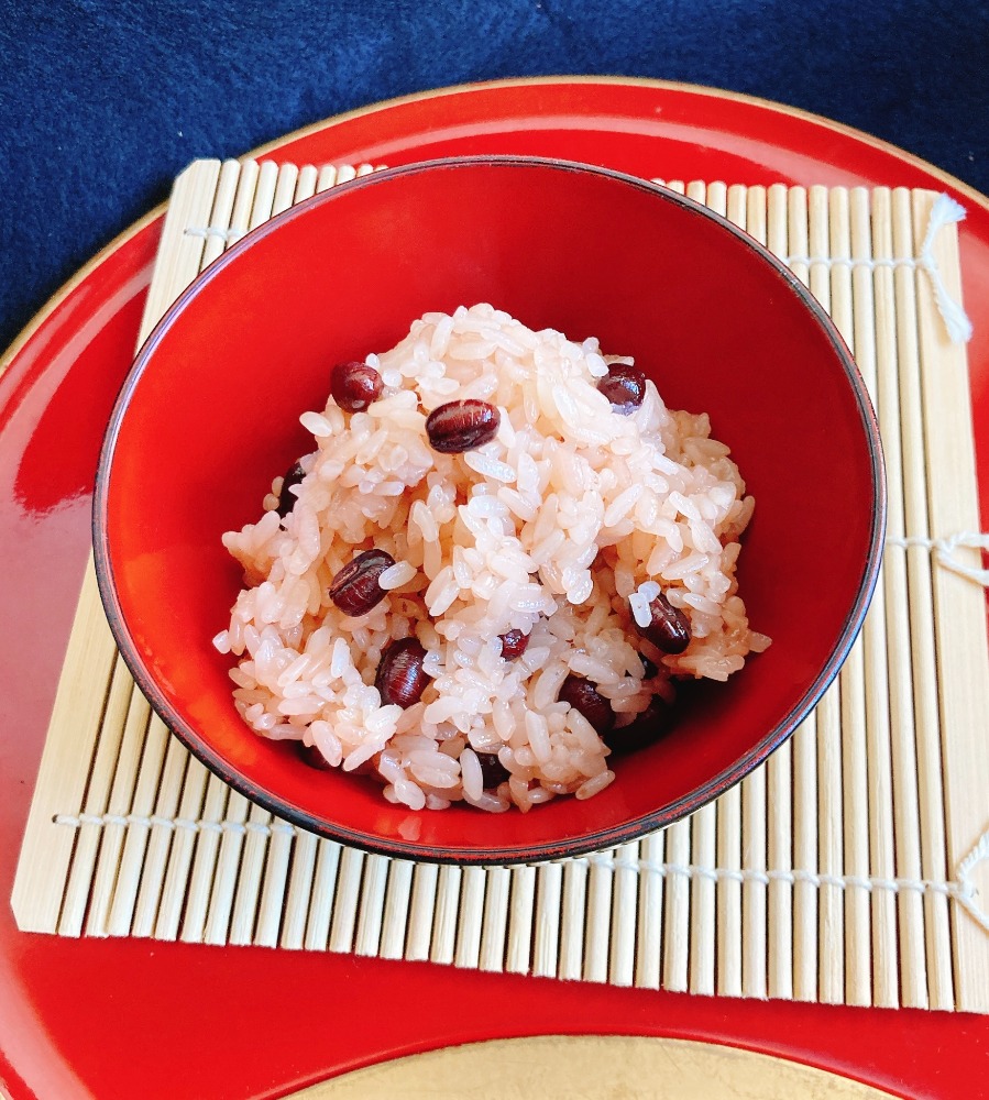 赤飯（国産もち米　北海道産大納言小豆使用　）加熱調理済