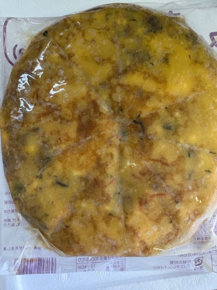 冷凍　さつまいものスペイン風オムレツ（Fe・Ca）50ｇｘ10
