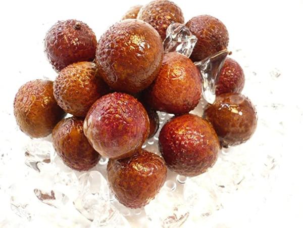 ライチ　果実　皮付き　500g　バラ販売　IQFバラ凍結　果物