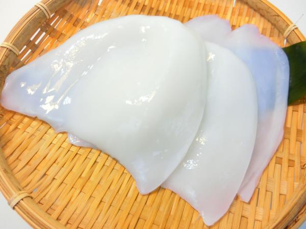 刺身用　ムキ　アオリイカ　2/4　水イカ　約1kg　ばら売り