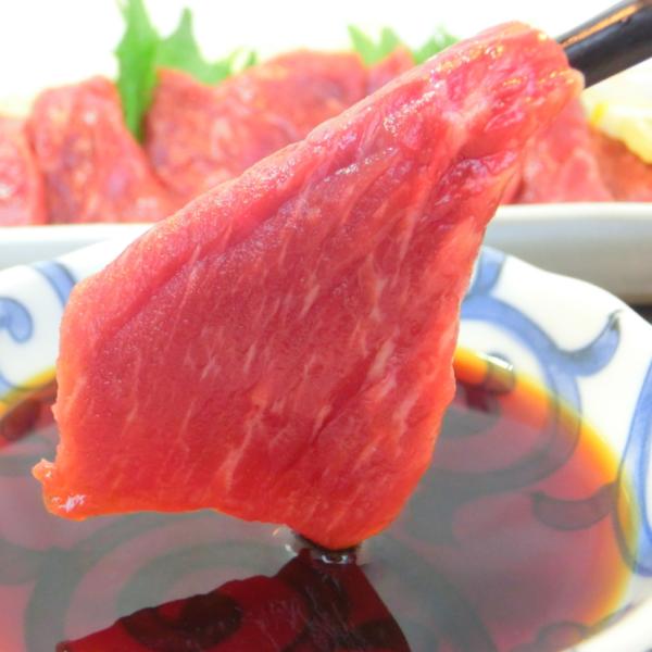 生食用　馬刺し　ロース　500g　（個包装50g）　バラ売り