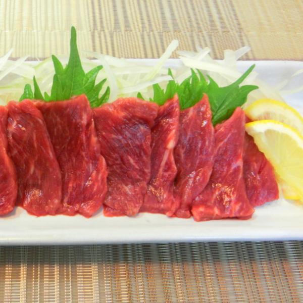 生食用　馬刺し　ロース　500g　（個包装50g）　バラ売り