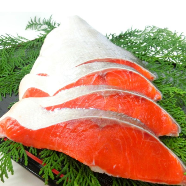 定塩　紅鮭フィーレ　1枚　甘口　約1kg　冷凍　ばら売り