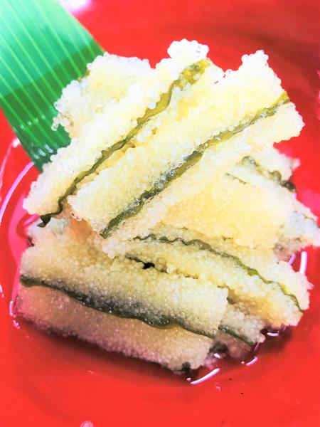 子持ち昆布　塩水漬け　切り落とし　500g