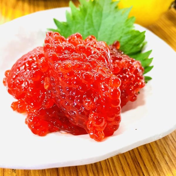 紅鮭　筋子醤油漬け　1kg/箱　切子