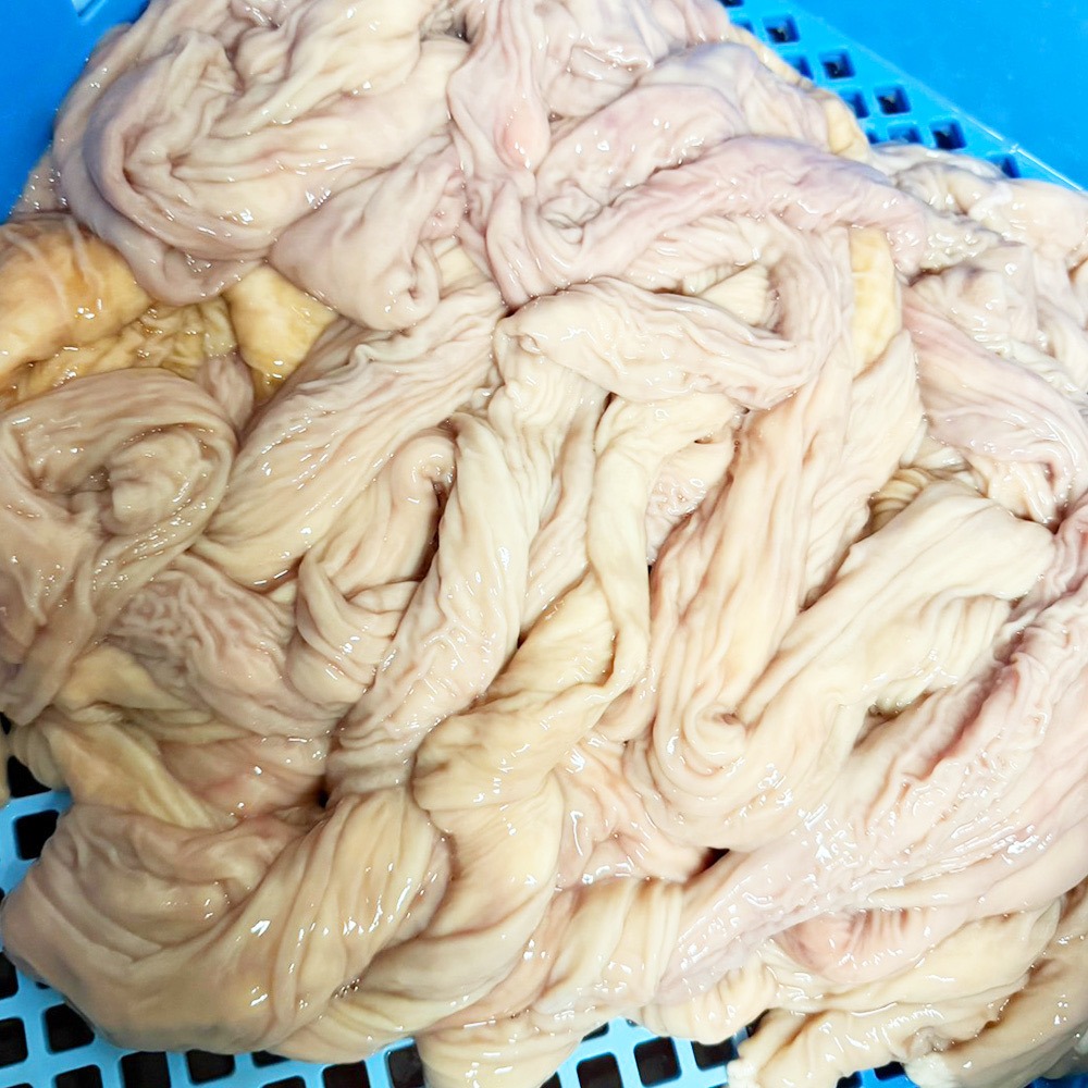 安価すぎる　国産牛冷凍丸腸