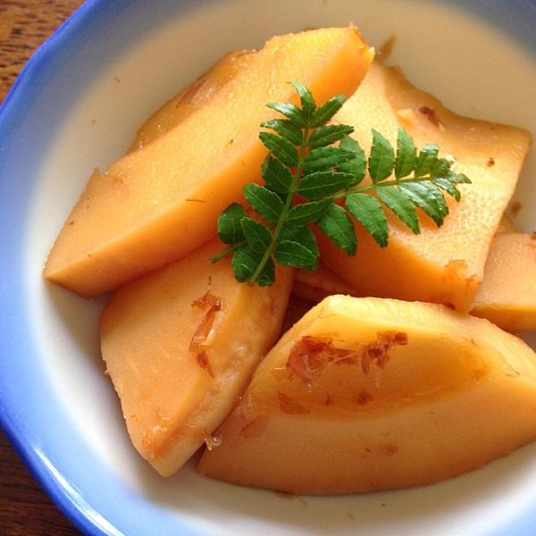 筍水煮(たけのこ・竹の子)　銀杏切45（いちょうぎり）　18L缶