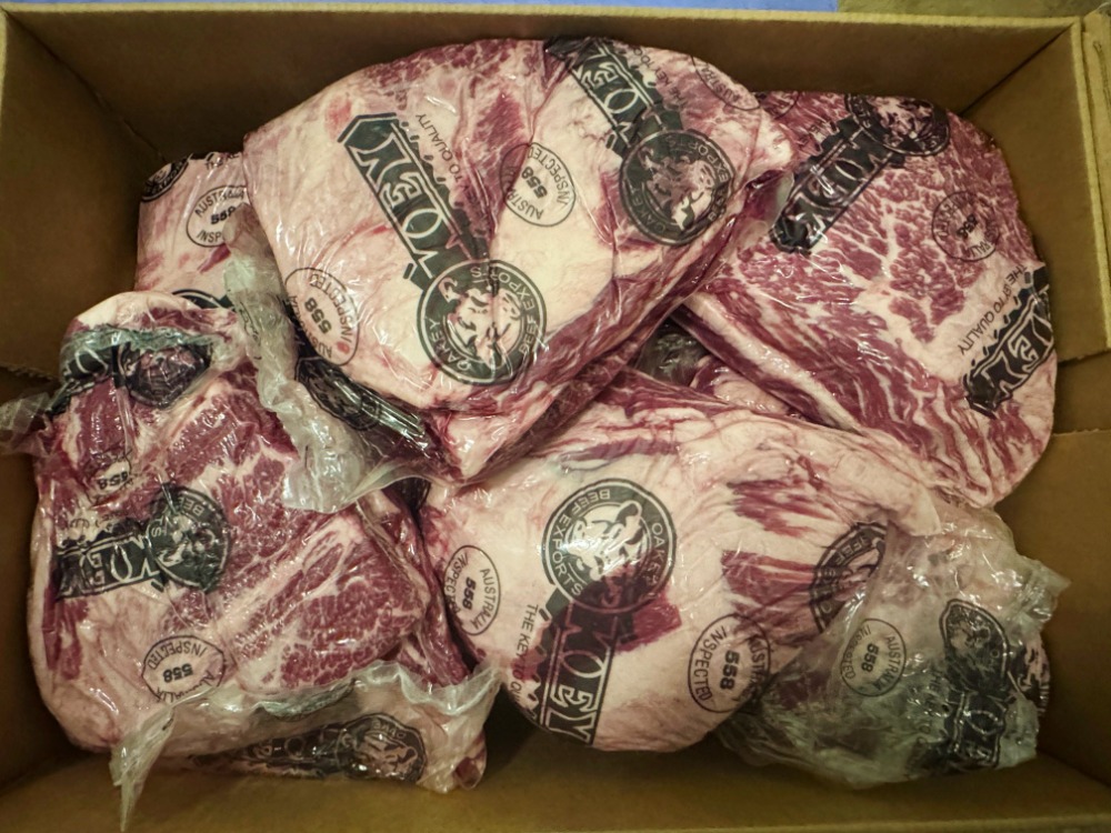 【チルド】大麦牛ボンレスショートリブ　（上カルビ）