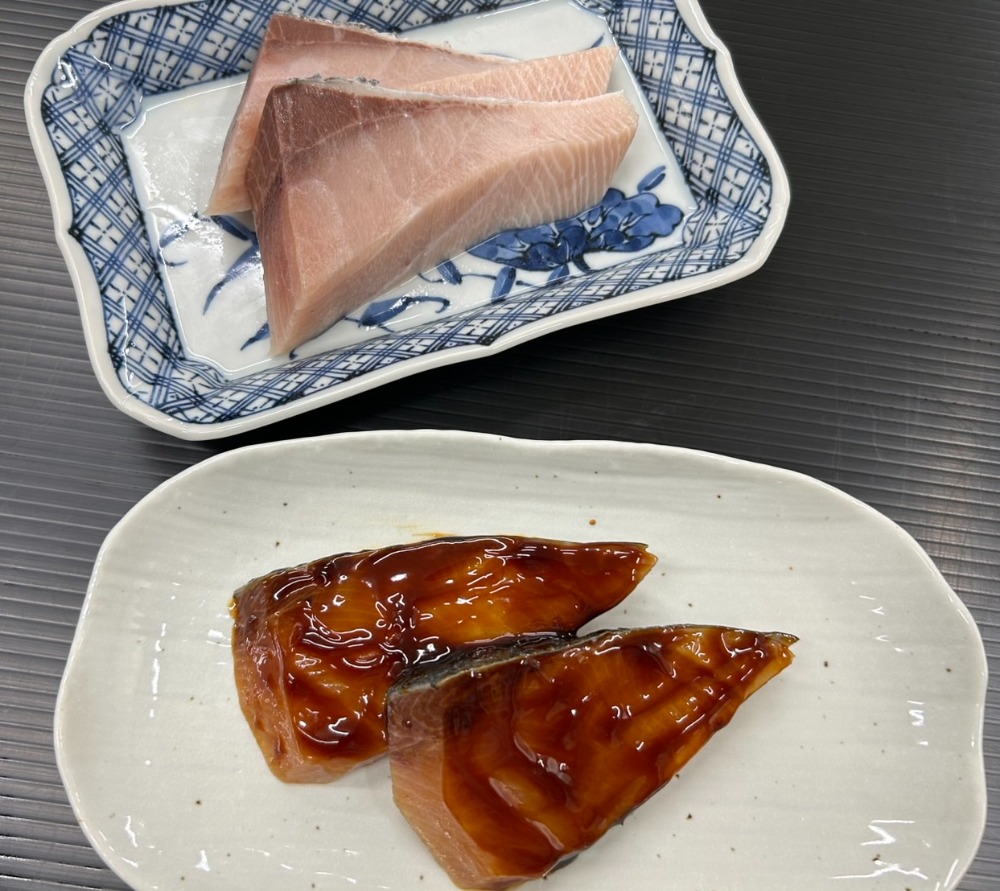 高級天然鰤　ブリ　照焼用　みりん漬　骨無し切身　40ｇ50切　　