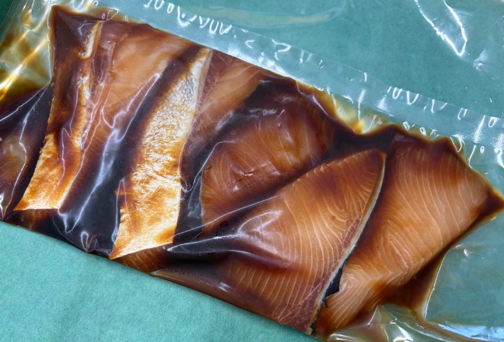 高級天然鰤　ブリ　照焼用　みりん漬　骨無し切身　40ｇ50切　　