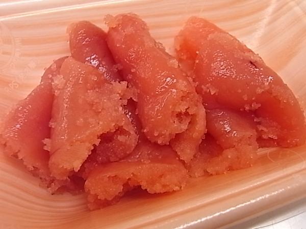 【かねしん】虎杖浜加工　甘塩たらこ切れ子　　【冷凍】