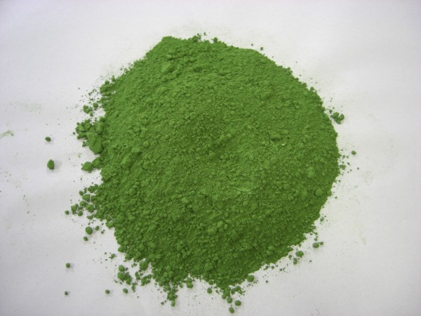 クロレラ入り抹茶　変色防止　綺麗な緑　製菓　製パン　チョコ