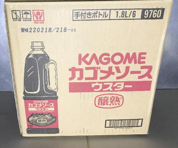 カゴメ 醸熟ソース ウスター 1.8L【数量限定】｜仕入れなら業務用食材卸売市場Mマート