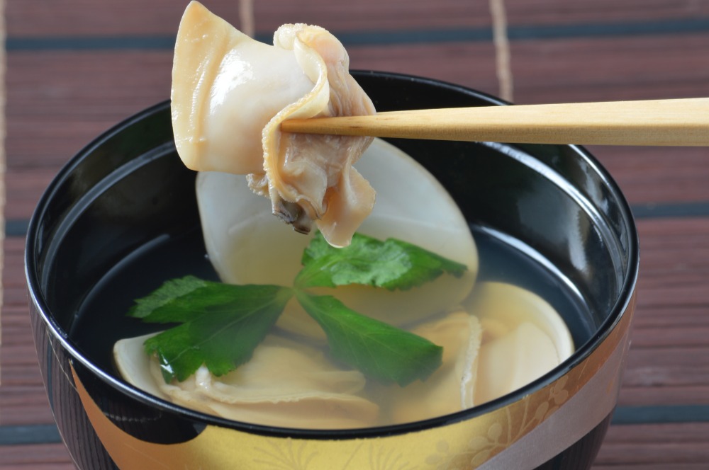 冷凍活〆ハマグリ真空パック　60〜80g　1kgから（ミシン目入)★