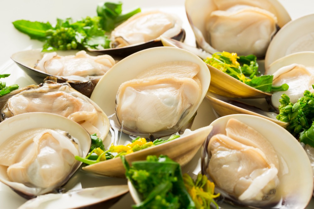 冷凍活〆ハマグリ真空パック　60〜80g　1kgから（ミシン目入)★